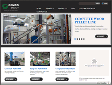 Tablet Screenshot of chinapelletmill.com